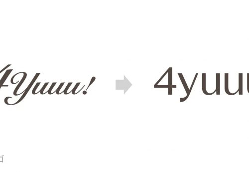 4MEEE株式会社が運営するママ向けWEBメディア『4yuuu』は、サービスロゴと表記をリニューアルしました